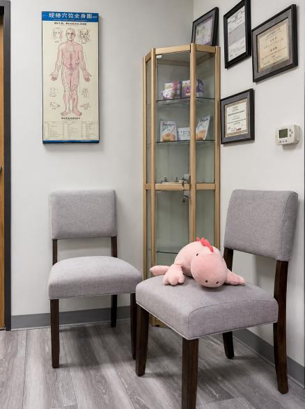 Clinic waiting area