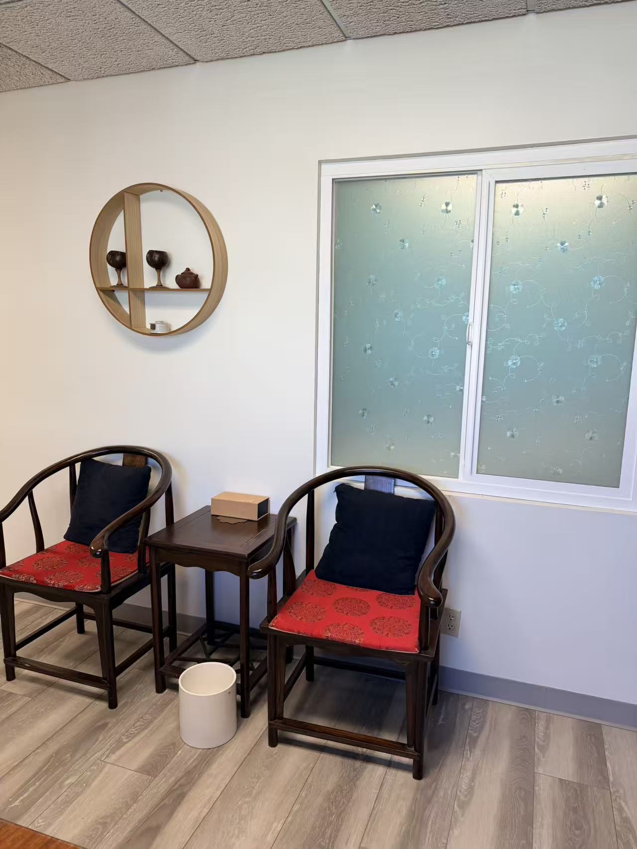 Calm waiting area